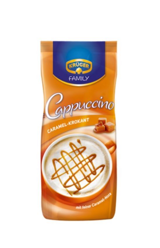 Krüger FAMILY Cappuccino Caramel-Krokant 500g Beutel