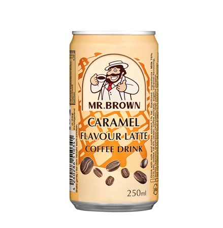Mr. Brown Caramel Latte 24x250ml Dose ab 01.07.2026