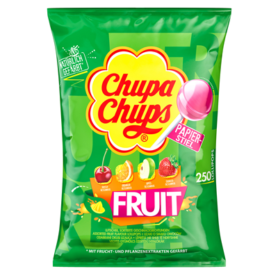 Chupa Chups Fruchtlutscher Nachfüllbeutel 3000g Beutel Chupa Chups Fruchtlutscher Nachfüllbeutel 3000g Beutel