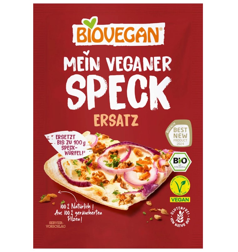 Biovegan Mein veganer Speck Ersatz 10g Portion Beutel