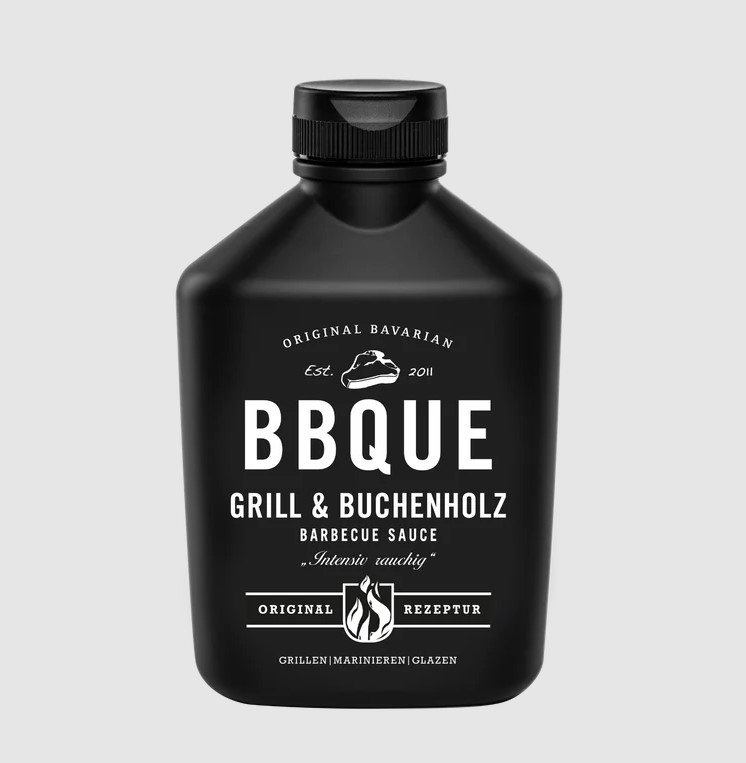 BBQUE Grill & Buchenholz - 400ml Flasche