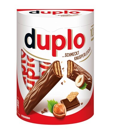 Duplo Classic 10 Stück á 18,2 g - 182 g Packung Duplo Classic 10 Stück á 18,2 g - 182 g Packung