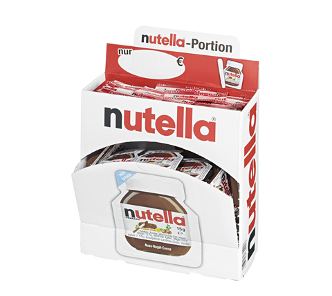 Nutella Nuss-Nugat-Creme Einzelportionen 40 Stück à 15g - 600 g Packung Nutella Nuss-Nugat-Creme Einzelportionen 40 Stück à 15g - 600 g Packung