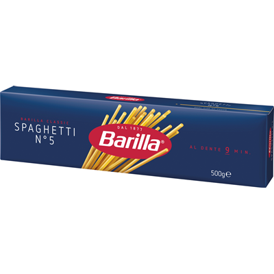 Barilla Spaghetti No. 5 Italien - 6 x 500g Packung