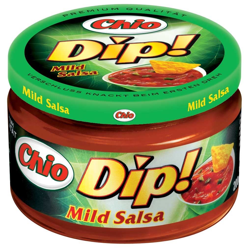 Chio Dip, Mild Salsa, 200ml, Glas