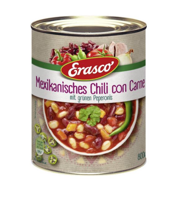 Erasco Mexikanisches Chili con Carne 800g Dose
