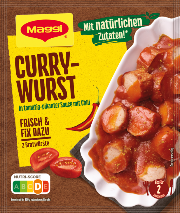 Maggi Fix Currywurst 38g Beutel