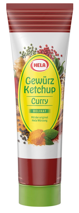 HELA Curry Ketchup Delikat 150ml Tube