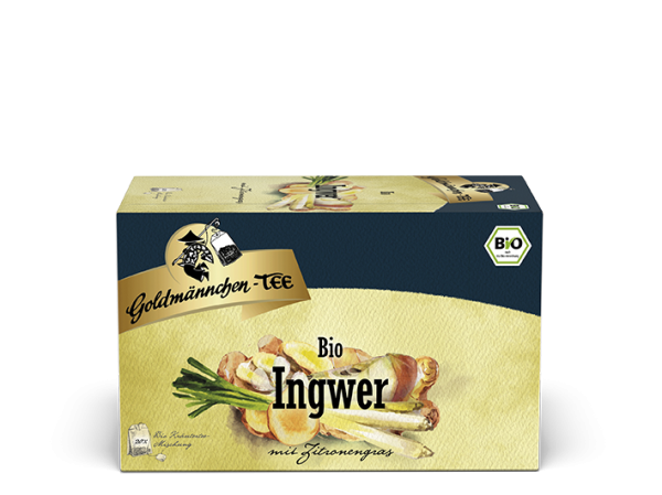 Goldmännchen Tee Bio Ingwer mit Zitronengras 12 Packungen x 20 Teebeutel 30g Packung Goldmännchen Tee Bio Ingwer mit Zitronengras 12 Packungen x 20 Teebeutel 30g Packung