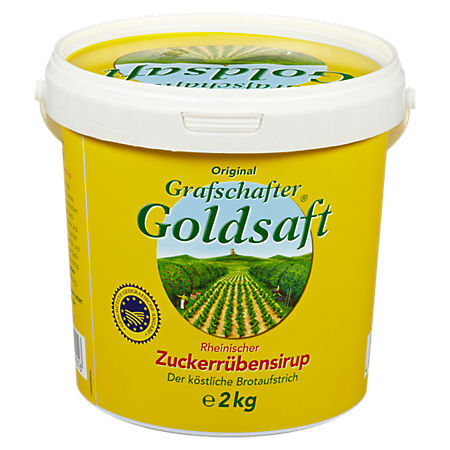 Grafschafter Goldsaft Rheinischer Zuckerrübensirup 2 Kg Eimer