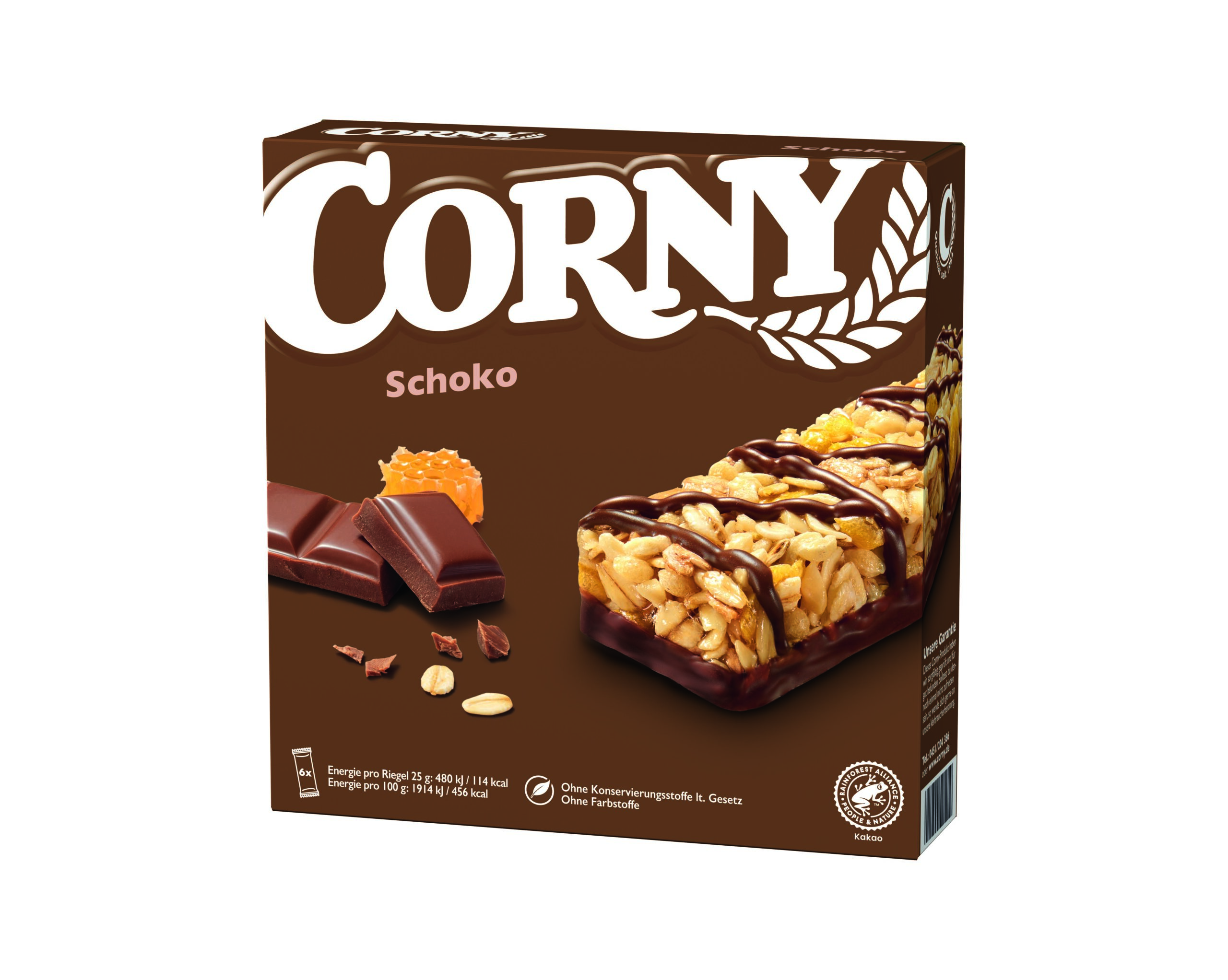 Corny Classic Schoko 6x25g Packung