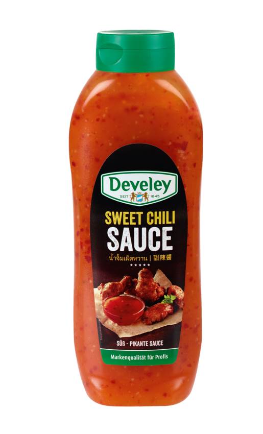 Develey, Sweet Chili Sauce, 875ml, Flasche