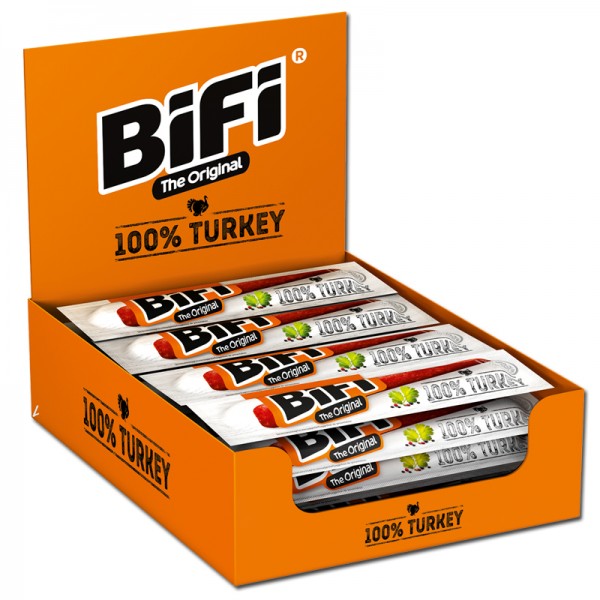 Bifi Turkey, Geflügel, Snack, 24 x 20g Packung