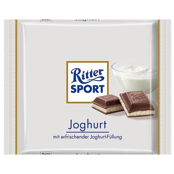 Ritter Sport, Joghurt, Schokolade, 100g, Tafel