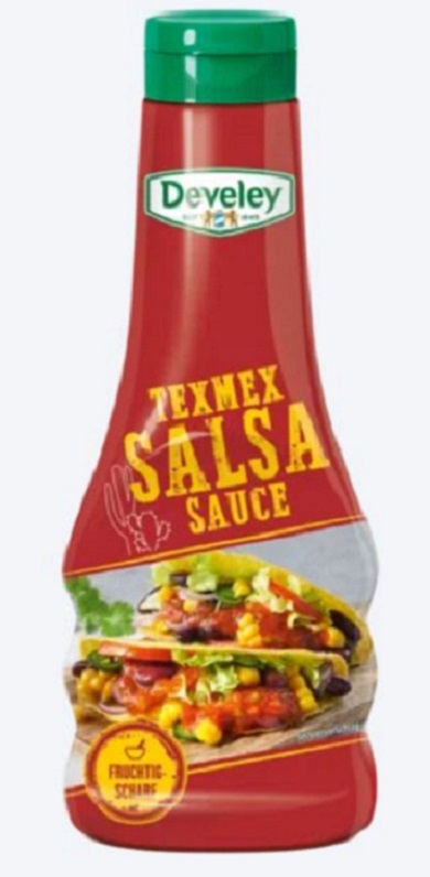 Develey, Tex Mex Salsa, 250ml, Flasche
