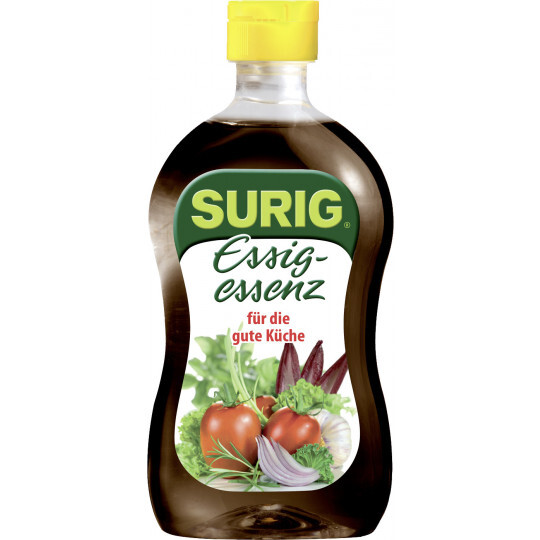 Surig, Essiggessenz, dunkel, 388ml, Flasche 10er Pack Surig, Essiggessenz, dunkel, 388ml, Flasche 10er Pack