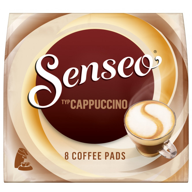 SENSEO Cappuccino, 8 Pads, 92g, Beutel