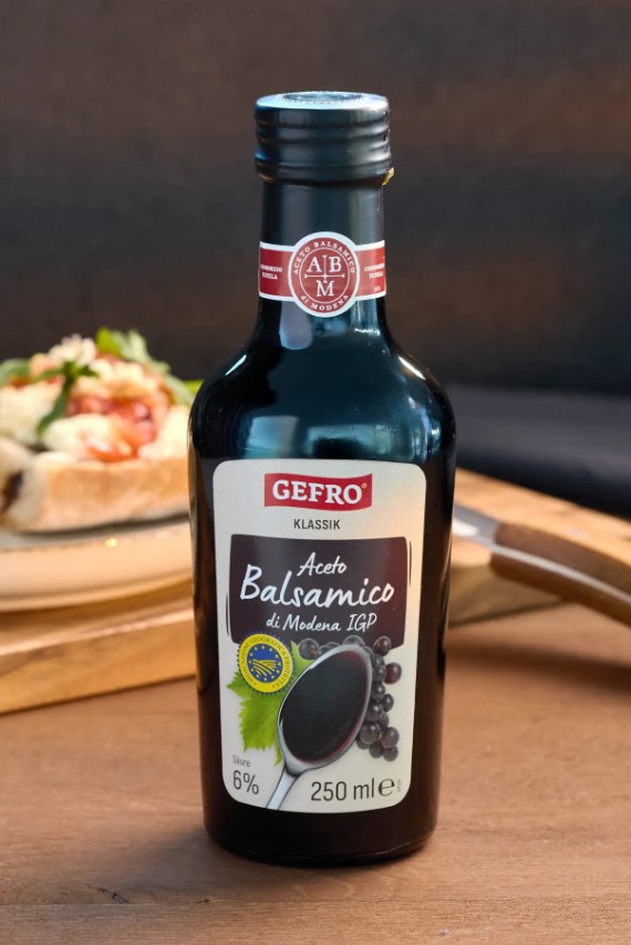 Gefro Aceto Balsamico di Modena IGP 250ml Flasche