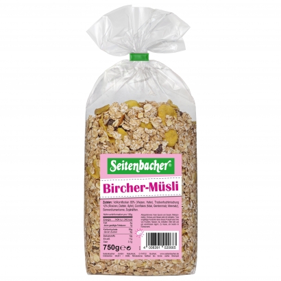Seitenbacher Bircher Müsli 700g Beutel
