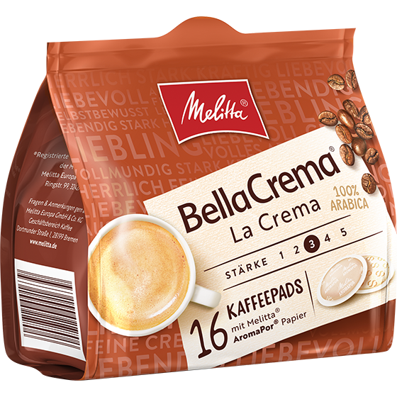 Melitta, Kaffeepads, Harmonie, 16er, 107g, Beutel