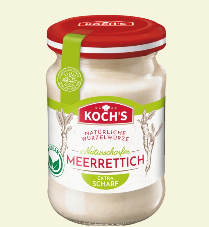 Koch's Tafel Meerrettich naturscharf 95ml Glas
