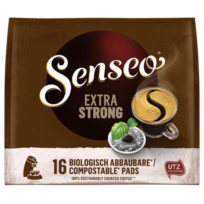 Senseo Kaffeepads Extra Strong, 16 Pads, 111g, Beutel