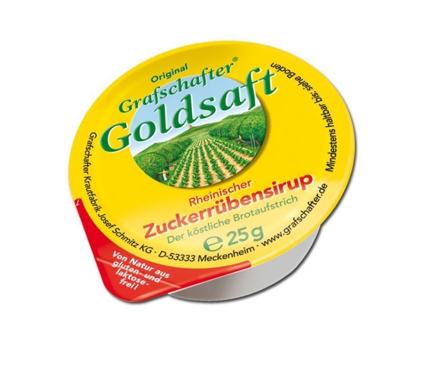 Grafschafter Goldsaft Zuckerrüben-Sirup 80x25g Portionen Karton