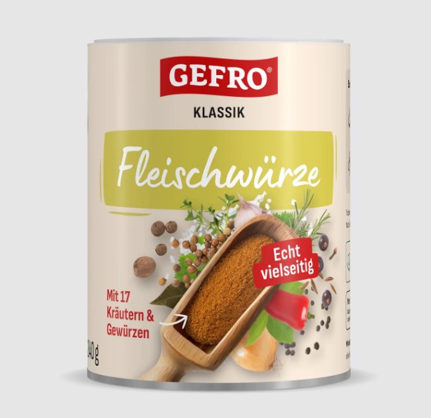 Gefro Fleischwürze mit Kräutern 240g Dose