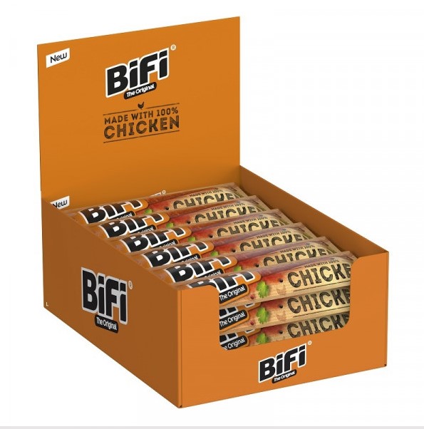 Bifi Chicken - High-Protein - Geflügel -Snack 24 Stück x 20g Karton