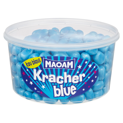 Maoam Kracher Blue 265 Stück 2x1200g Dose