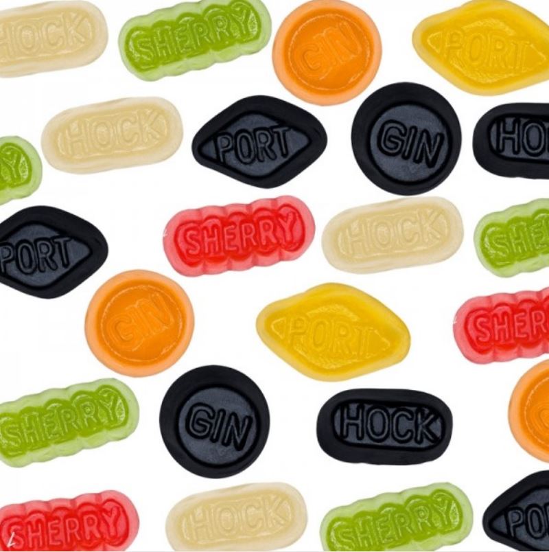 Haribo Grosspackung Wine Gums  3 Kilo Packung