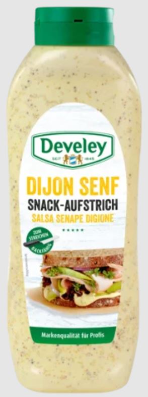 DEVELEY Dijon Snackaufstrich 875ml Flasche