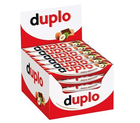 Ferrero Duplo Classic -18,2g Riegel 40er Packung Ferrero Duplo Classic -18,2g Riegel 40er Packung