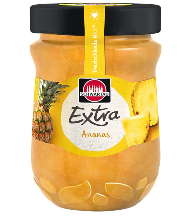 Schwartau Extra Konfitüre Ananas 340g Glas