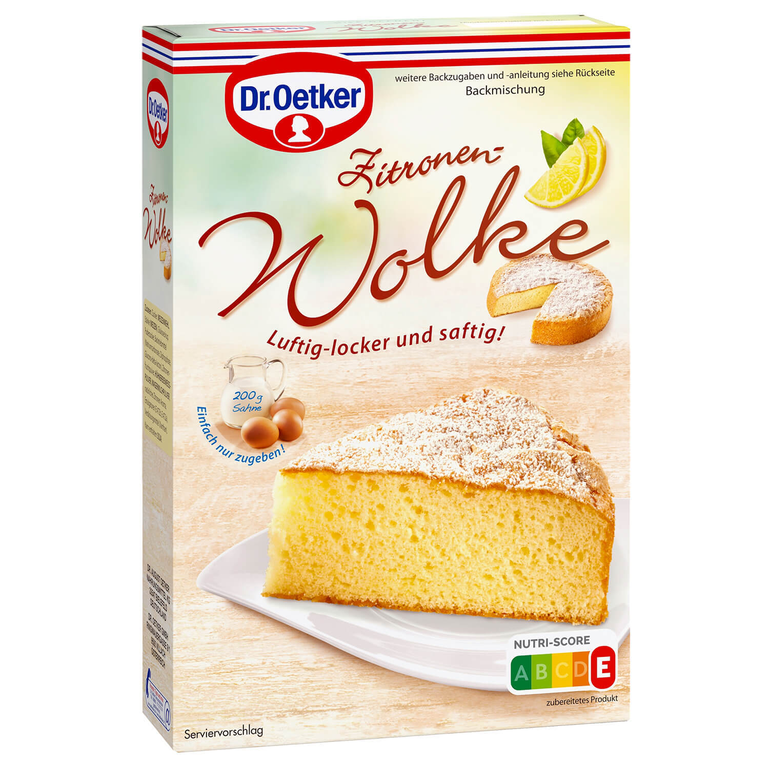 Dr. Oetker Zitronen-Wolke 430g Packung
