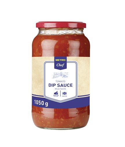 METRO Chef Tomato Dip Sauce Medium - 1050g Glas