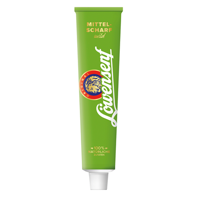 Löwensenf mild mittelscharf - 200 ml Tube