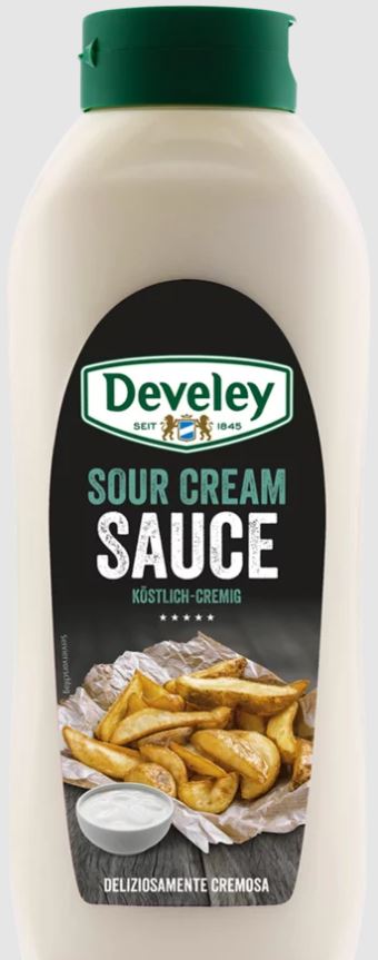 DEVELEY Sour Cream Sauce 875ml Flasche
