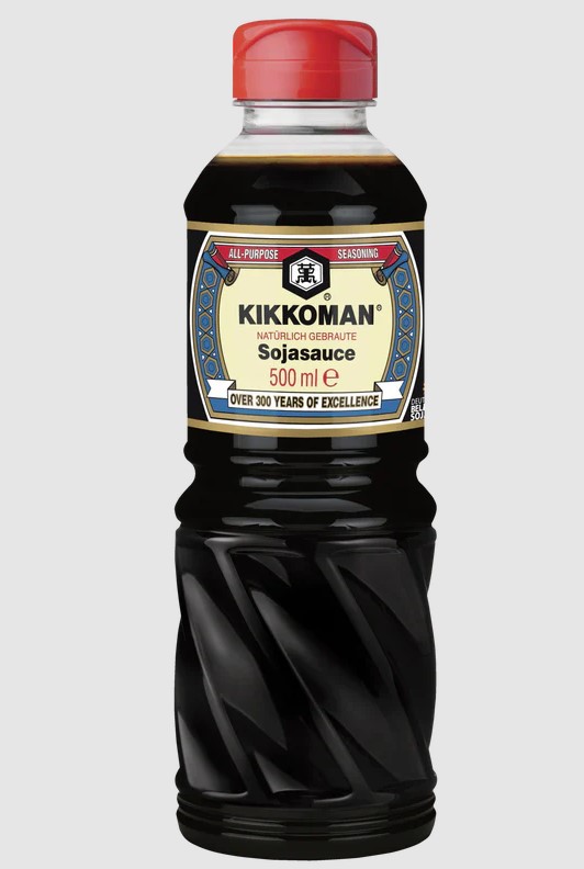 Kikkoman Soja-Sauce - 500ml Flasche