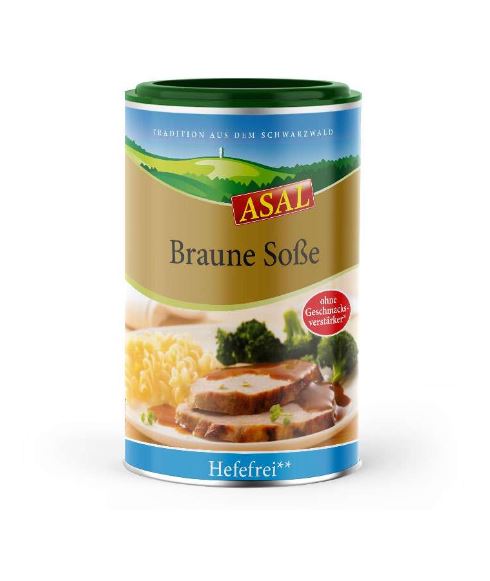 ASAL Braune Sauce ohne Hefe 250g Dose