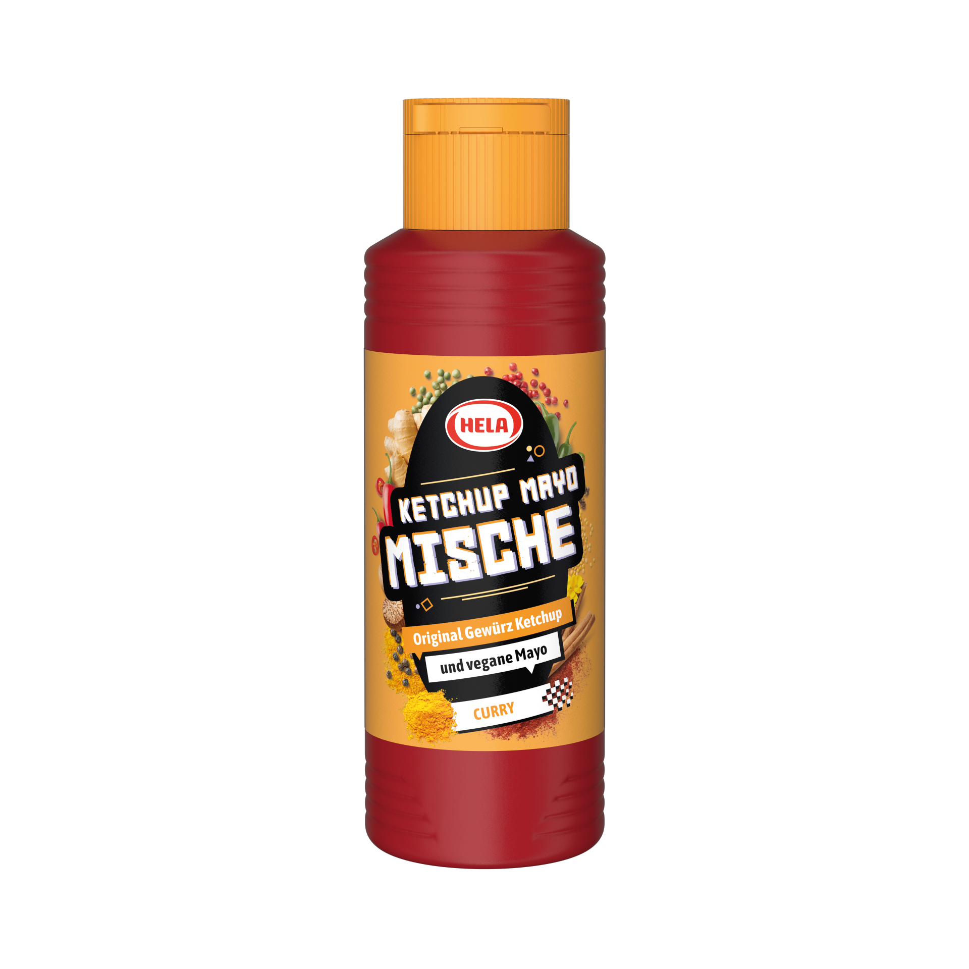 Hela Ketchup Mayo Mische Curry 300ml Flasche