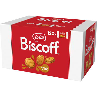 Lotus Biscoff Doppelkeks Biscoff Cream 120 Stück - 1Kg Karton