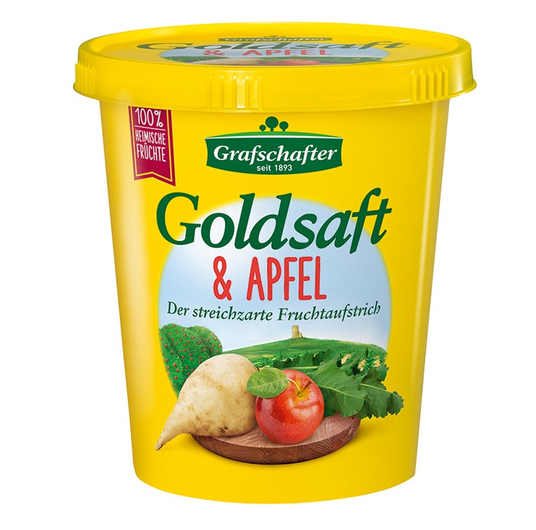 Grafschafter Goldsaft & Apfel 450g Becher