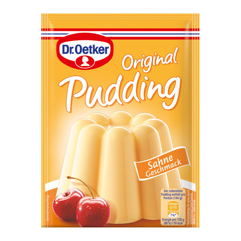 Dr. Oetker  Original Pudding Mandel 3er 111g Beutel