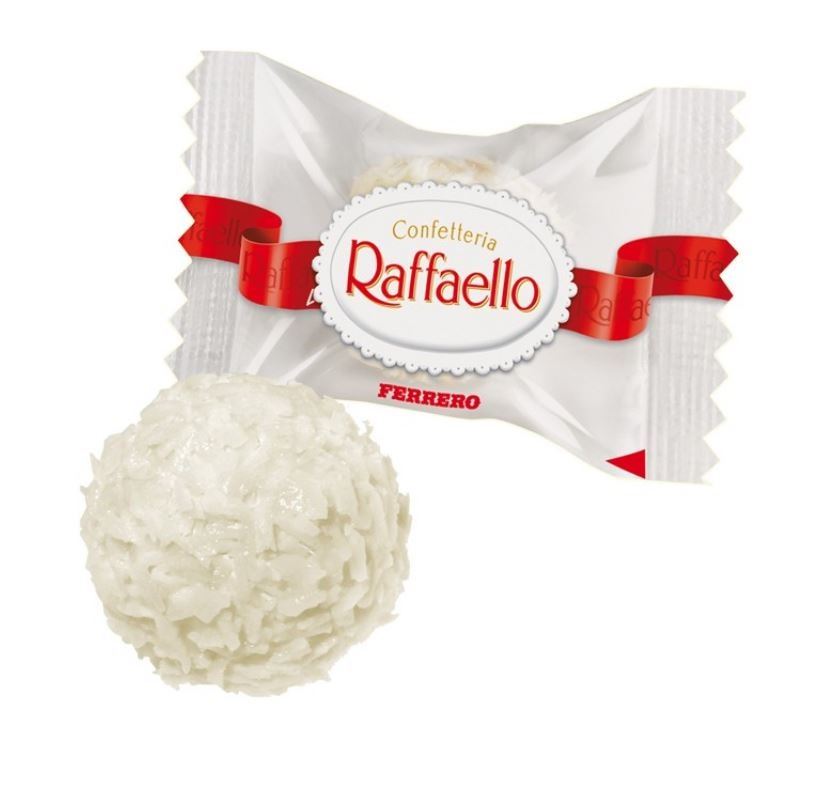 Ferrero, Raffaello Praline,  640g, 16 x 4er Packungen