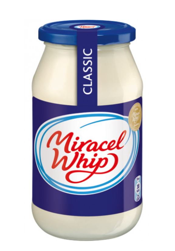 Miracel Whip, Classic, Dressing, 23% Fett, 500ml, Glas