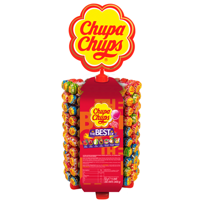 Chupa Chups The Best Of Lutscher-Rad Lolly 200 Stück 2400g Rad Chupa Chups The Best Of Lutscher-Rad Lolly 200 Stück 2400g Rad
