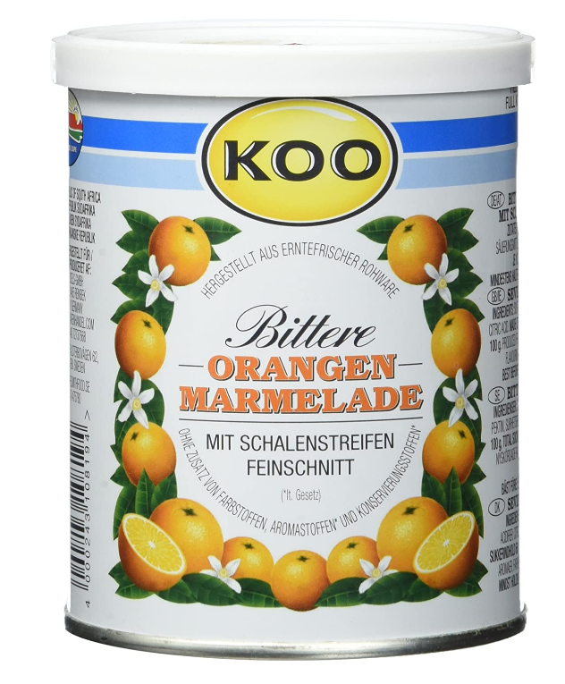 KOO Bitter Orangen Marmelade 450g wiederverschliessbare Dose