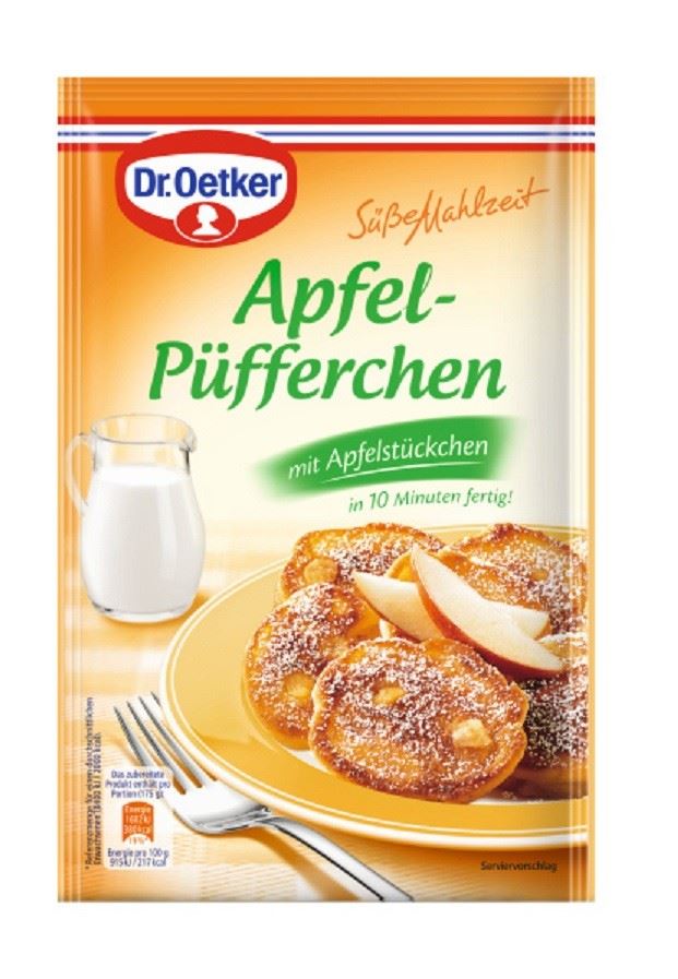 Dr. Oetker, Süsse Mahlzeit, Apfel-Püfferchen, 152g, Beutel