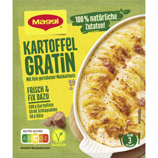 Maggi Kartoffel Gratin 43g Beutel Maggi Kartoffel Gratin 43g Beutel